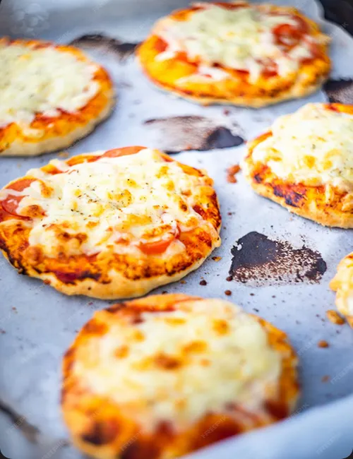 Mini Pizza de Queijo