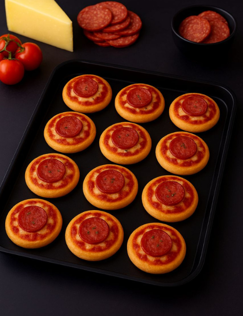 Mini Pizza de Calabresa
