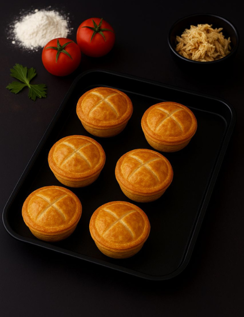 Empadinha de Frango Cremoso