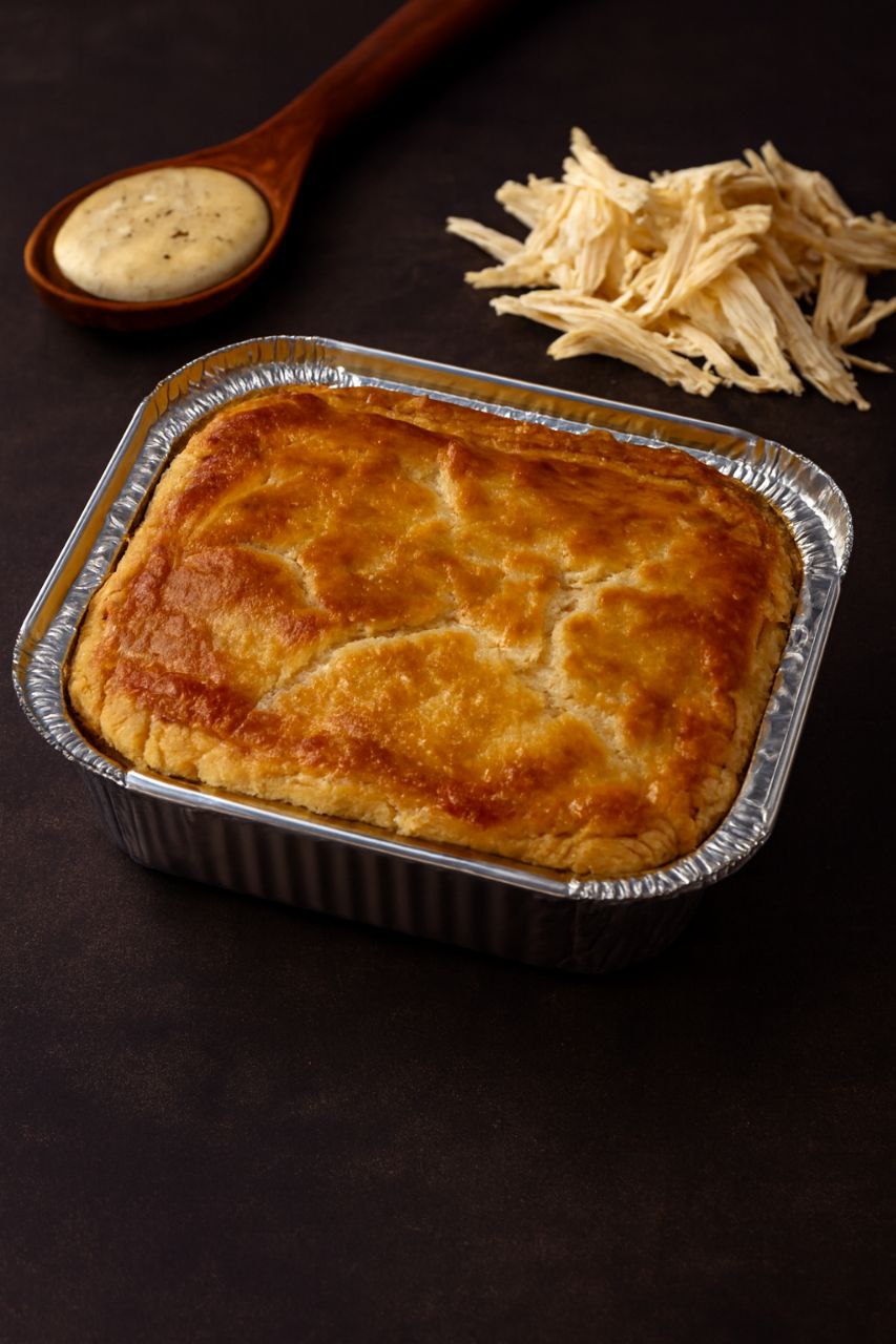 Empadão de Frango com Catupiry